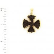 Druzy Shape - Maltese Cross - 7089