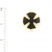 Druzy Shape - Maltese Cross - 7093