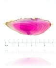 Dyed Sliced Agate - 2 bails