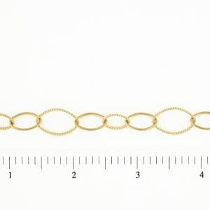 Elegance Oval Graduated Chain