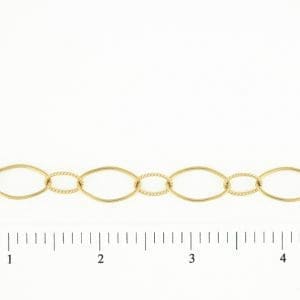 elegance oval big/sm chain