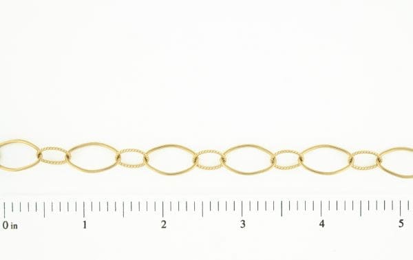 elegance oval big/sm chain