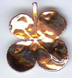 Four Leaf Clover Bright Copper