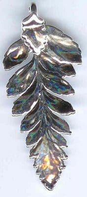 Fern Silver Medium