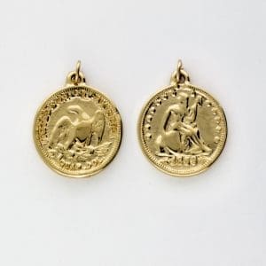 KM-1010 Coin Replica pendant