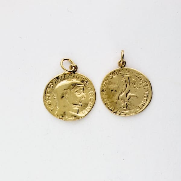 KM-992 Coin Replica pendant