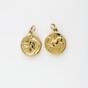 KM-995 Coin Replica pendant