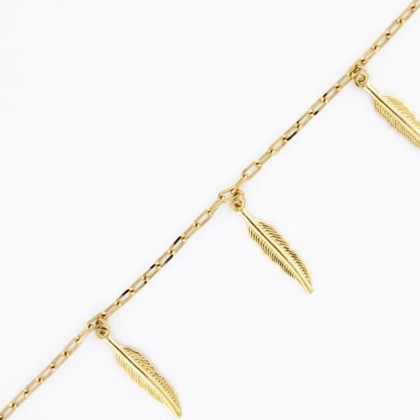 Dangle Feathers Chain