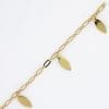 Jasmine small with Leaf Dangle large