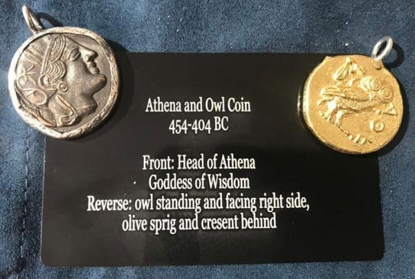 KM-994-Gold-SS - Athena and Owl - Image 3