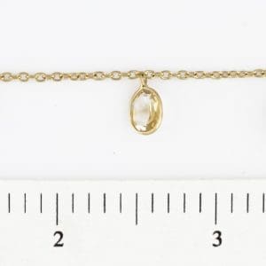 Multi-Color Gemstone Teardrop Dangle