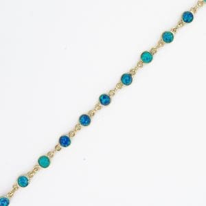 Round Blue Lab Opal 3mm 1X1