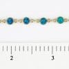 Round Blue Lab Opal 3mm 1X1